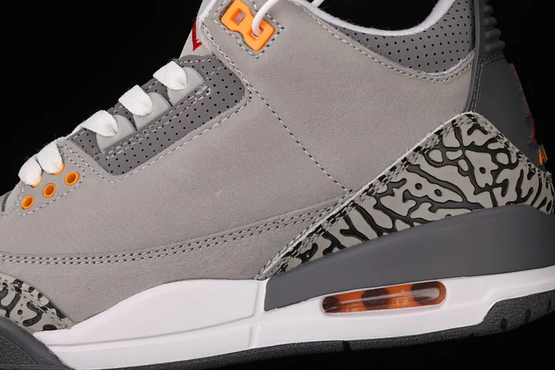 All categories Air Jordan Jordan series basketball shoes Air Jordan 3 J version Air Jordan 3 "Cool Grey" AJ3 Joe 3 Gray Wolf CT8532-012